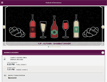 Tablet Screenshot of bmorejewish.com